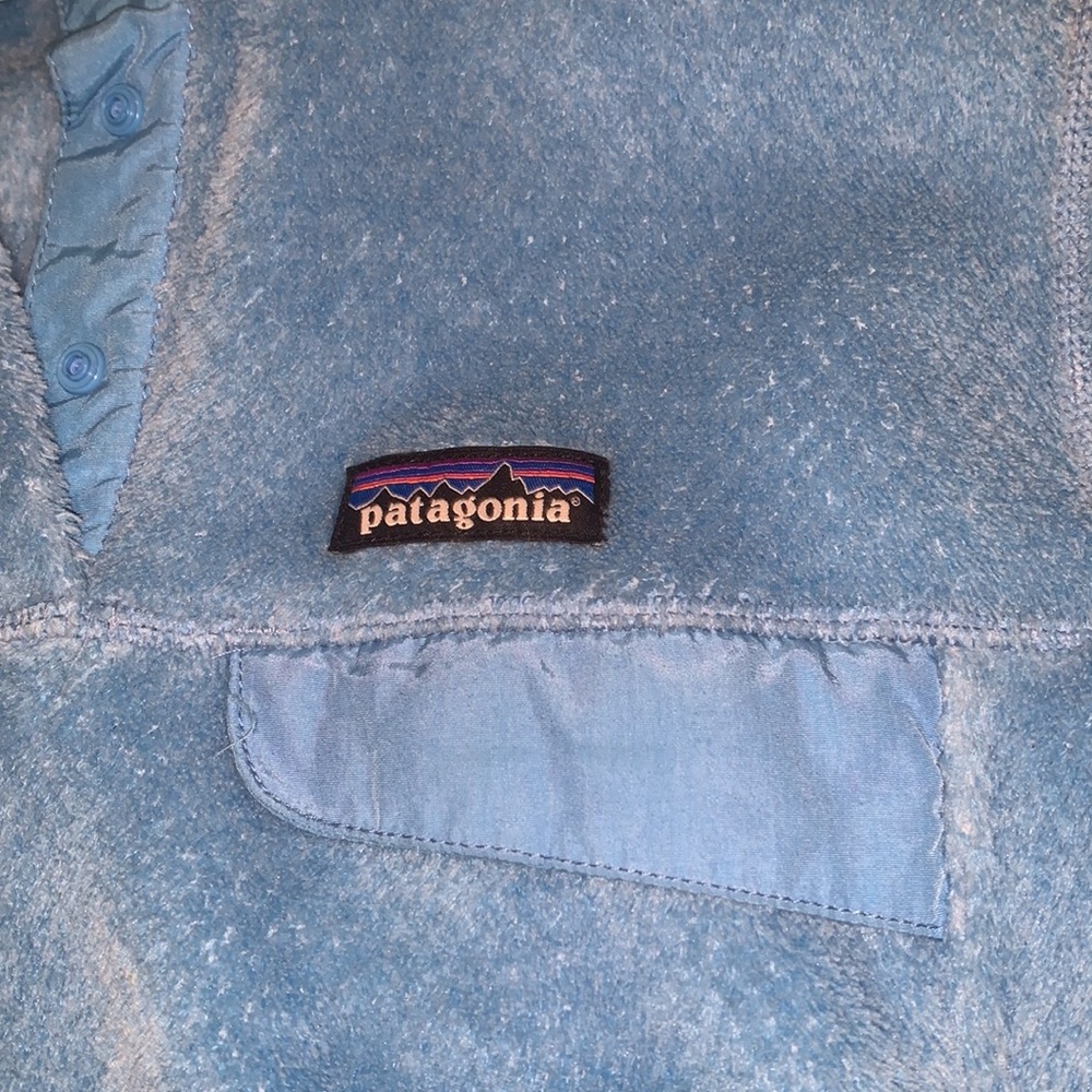 Light Blue Patagonia Pullover - image 4